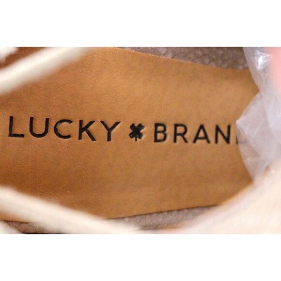 Lucky Brand Tan Heeled Sandals - Picture 11 of 12